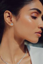Lab Diamond Earrings Flora Cluster Earrings