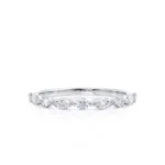 ALLURE LOVE Platinum Scatter Eternity Wedding Ring