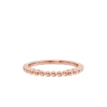 Bubble & Bead Stacking Eternity Band 18k Rose Gold