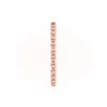 Bubble & Bead Stacking Eternity Band 18k Rose Gold