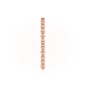 Bubble & Bead Stacking Eternity Band 18k Rose Gold
