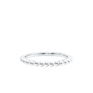 White Gold AUSHA Stacking Eternity Band 18k