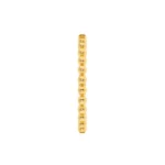Yellow Gold Bubble & Bead Stacking Eternity Band 18k