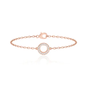CORA - Circle Of Life Lab Diamond Bracelet 18k Rose Gold