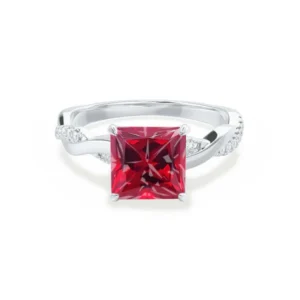 EDEN - Ruby 18k Lily Arkwright Diamond Rings