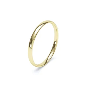 Yellow Gold Plain Wedding Ring 18k Yellow Gold