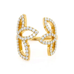 HADAR -Diamond Statement Eternity 18k Yellow Gold