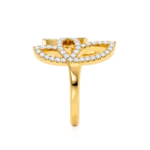 HADAR -Diamond Statement Eternity 18k Yellow Gold