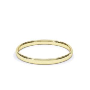 Yellow Gold Plain Wedding Ring 18k Yellow Gold