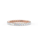 Lily Arkwright Diamond Rings | 18k Rose Gold Pave