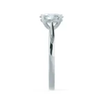 ISABELLA Oval Lab Diamond 950 Platinum Solitaire