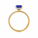 Blue Sapphire Engagement Rings (Lab Grown)