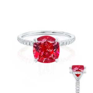 Lily Arkwright Diamond Rings | 18k White Gold Petite