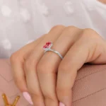 PARIS - Diamond 18k Lily Arkwright Diamond Rings