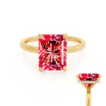 Ruby & Diamond 18k Lily Arkwright Diamond Rings