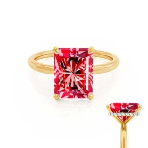 Ruby & Diamond 18k Lily Arkwright Diamond Rings