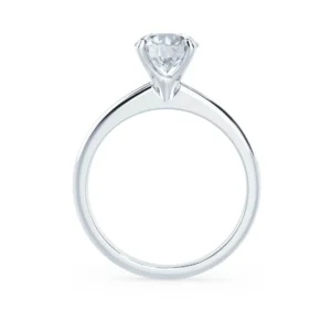 GRACE Round Lab Diamond Platinum Solitaire