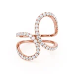 SHEA -Diamond Statement Eternity 18k Rose Gold