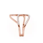 SHEA -Diamond Statement Eternity 18k Rose Gold