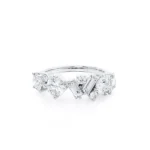 VENUS - Ready Diamond Cluster Eternity 18K White