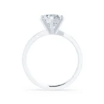 JULIET Round Lab Diamond 950 Platinum Solitaire Ring