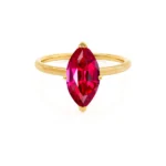 LULU - Ruby 18k Ring | Lily Arkwright Diamond Rings