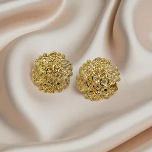 Satpara-Flower Tops Pair Studs