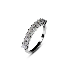 10 Cent Moissanite Forever Glow Band