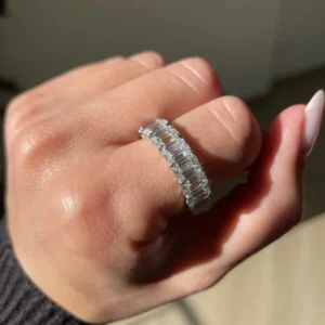 Gina Lab Grown Eternity Wedding Ring