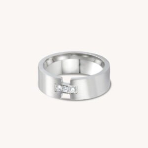 Satin Polish Wedding Rings