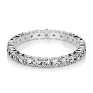 Trinity Lab Grown Eternity Wedding Ring