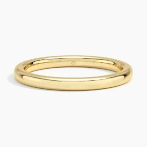 2mm Comfort Fit Wedding Ring in 14K Yellow Gold