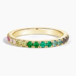 Meadow Ombre Ring in 14K Yellow Gold