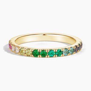Meadow Ombre Ring in 14K Yellow Gold