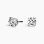Lab Diamond Stud Earrings (2 ct. tw.) in 18K White Gold