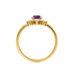 Ballet-pear-alexandrite-engagement-ring-yellow-gold-Lily-Arkwright