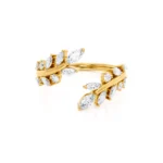 Diamond Statement Eternity 18k Yellow Gold