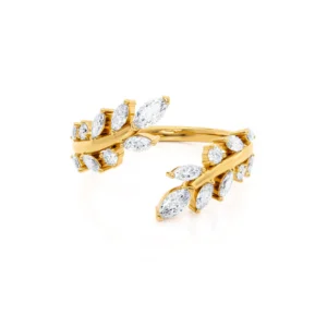 Diamond Statement Eternity 18k Yellow Gold