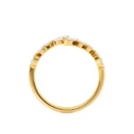 Diamond Statement Eternity 18k Yellow Gold