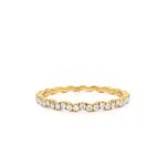 Lab Diamond CHICAGO Statement Eternity 18k Yellow Gold