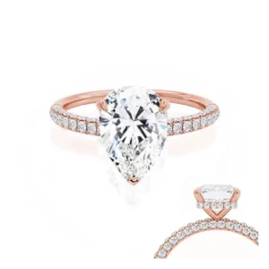 Coco_Pear_Lab_Diamond_Engagement_Ring_Rose_Gold_Lily_Arkwright_1