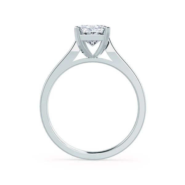 FLORENCE Radiant Lab Diamond Platinum Solitaire