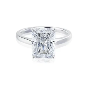 FLORENCE Radiant Lab Diamond Platinum Solitaire