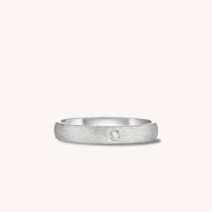 Satin Polish Wedding Rings