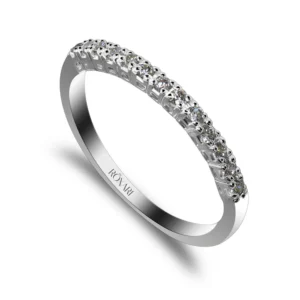 The Infinite Elegance Moissanite Band