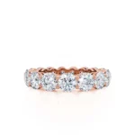 18k Rose Gold Lab Diamond Statement Eternity