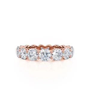 18k Rose Gold Lab Diamond Statement Eternity