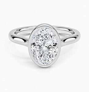 Oval-Moissanite Fine Jewellery