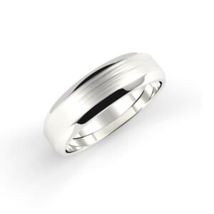 Satin Polish Wedding Rings